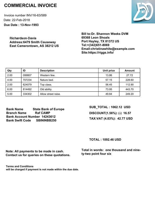FATURA test invoice from layout 12 (Template12_Instance184.jpg)